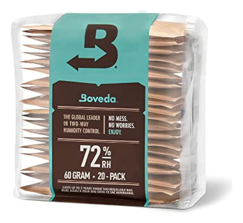 Boveda 72% Rh Control De Humedad Bidireccional - Restaura Y 