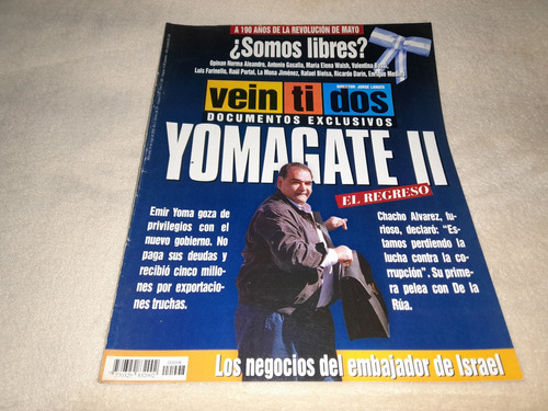 Revista Veintidós N° 98 (mayo 2000) Yomagate