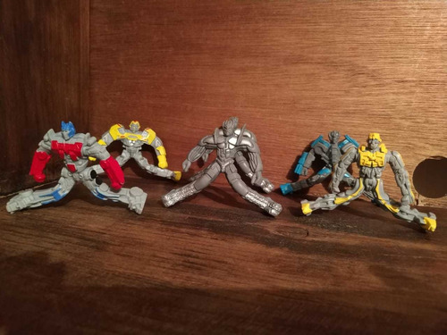 Transformers Hasbro 2008, Lote De 8 Pzas, De Goma Esqueleto (Usado)