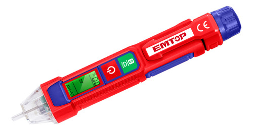 Busca Polo C/ Pantalla Led Inductivo 12v-1000v Emtop Color Rojo