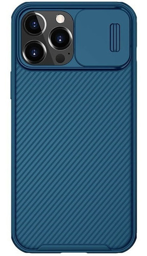 Carcasa Nillkin Camshield Pro Para iPhone 13 /pro/max Color Azul iPhone 13 Pro Max