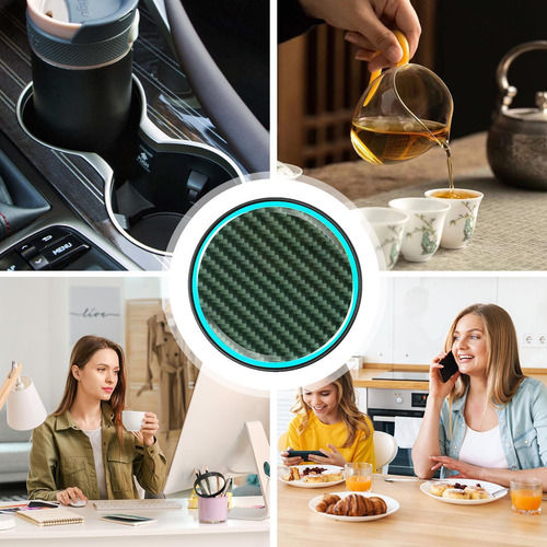 Posavasos Para Coche Con Luz Nocturna Portavasos Para Coche