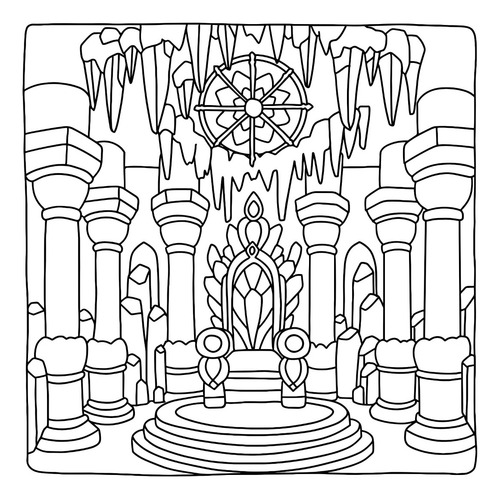 Winter Fun | Libro Anillado Colorear Pintar Fibra Cuaderno
