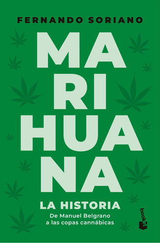 Libro Marihuana - Fernando Soriano - Booket