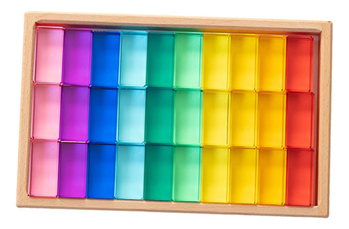 Juego De Bloques De Construcción Para Cubos Para 30 Piezas
