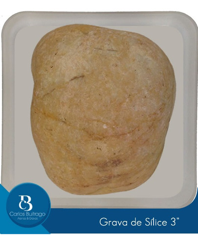 Grava Silice No. 3 Pulgada 25kg