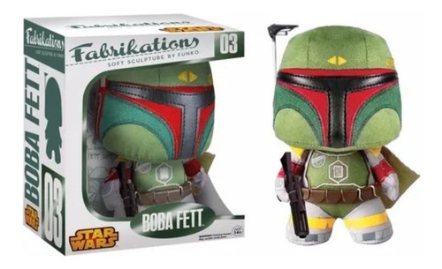 Pelúcia Funko Fabrikation Star Wars Boba Fett 16cms
