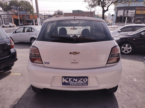 Imagem 5 de 15 de Chevrolet Agile 1.4 Lt Flex 2011 Completo - Branco