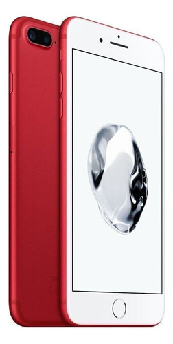 Celular iPhone 7 Plus / 256 Gb / Ram 3 Gb / Rojo (product)red / Grado A (Reacondicionado)