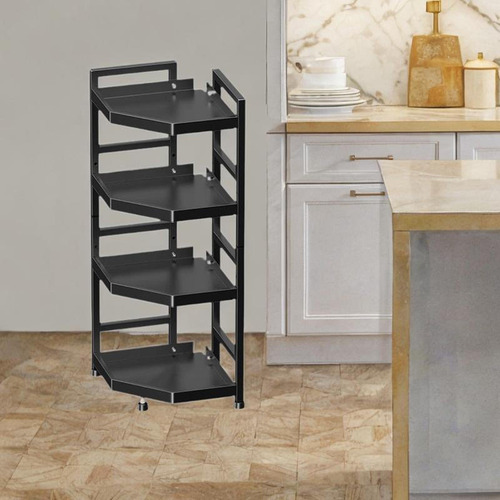 Rack De Estante De Estante De Rincón De 4 Niveles Para