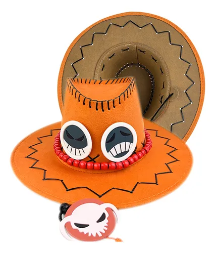 Gorra Unisex Ace Cosplay Cowboy De Una Sola Pieza Para Adult