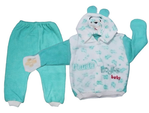 Conjunto Térmico Bebe Niño Niña 2 Piezas Manos Cubiertas