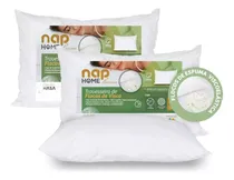 Comprar Kit 2 Travesseiros Nasa Flocos Capa Nap 200 Fios Luxo