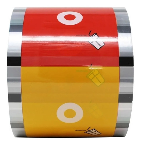 Rollo Film Plástico De Diseños 2kg Para Sellar Vasos DISEÑO Popote
