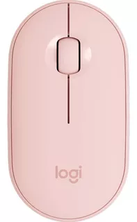 Mouse Inalámbrico Logitech Pebble M350 Color Rosa