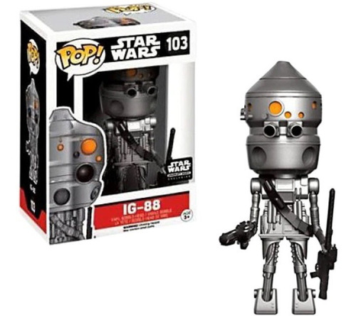 Funko Pop Ig-88 #103 Star Wars Exclusivo Smuggler