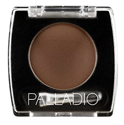 Palladio Polvo Para Cejas Para Cejas, Marrón Oscuro, Suave Y