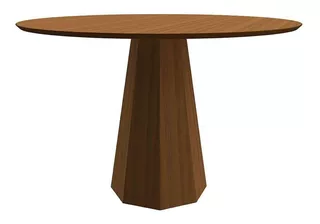 Mesa De Jantar Redonda Isis Imbuia 120 Cm