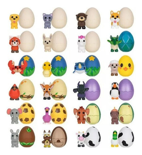 Pack 2 Huevos Sorpresa Adopt Me Mystery Pets + Código Roblox