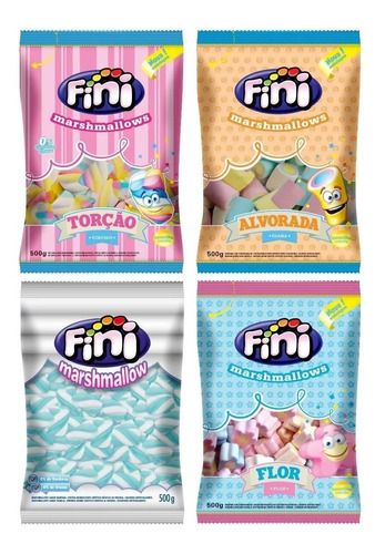 Packs Marshmallow Fini 500g X4u