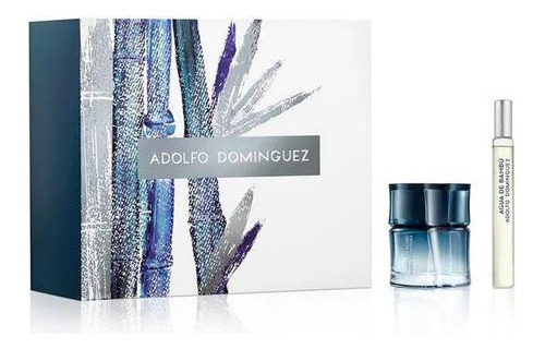Set Perfume Adolfo Dominguez Agua De Bambu Man 60ml + 20ml