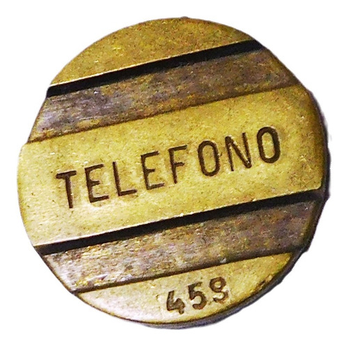 Antiguo Cospel De Telefono Público (Usado)