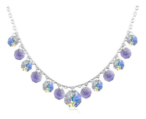 Baffin-collar Bohemios Con Borla De Cristales De Tanzanite A