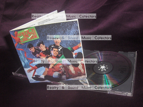 New Kids On The Block Merry Merry Christmas Cd Usa Cbs 1989 (Usado)
