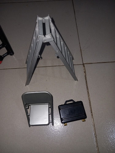 Ring Mattel Wwe 2010 Con 6 Muñecos ( De Uso ) (Usado)