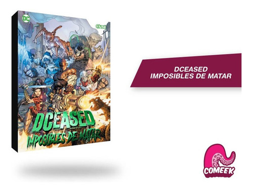 Comic Dceased Imposibles De Matar Virus Zombie Dc Comics