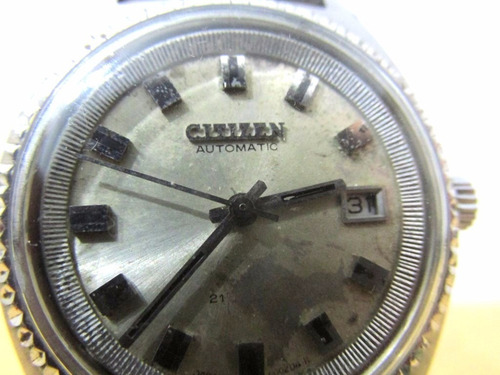Reloj De Pulsera Hombre Citizen Automático Funcionando Ey58