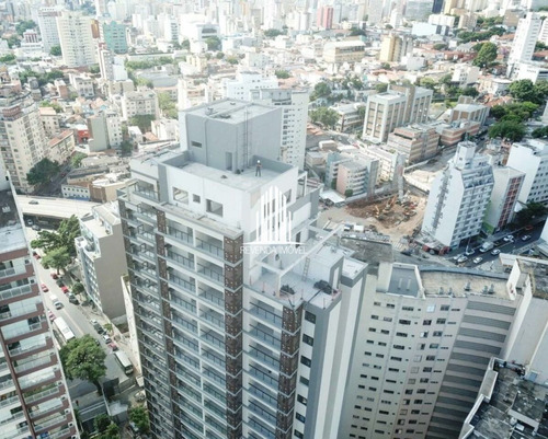 Imagem 10 de 13 de Apartamento 44 M² 1 Quarto 1 Vaga 1 Banheiro. Com Academia Aceita Animais Bicicletário Churrasqueira - Br33381