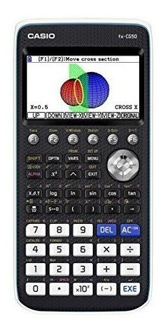 Calculadora Grafica Casio Color Blanco Y Negro Prizm Fx-cg50