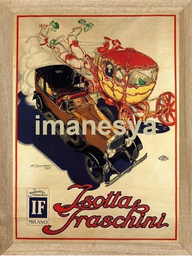 Isotta Fraschini  Autos Cuadros Posters Carteles  Z239