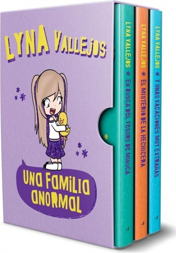 Pack Relanzamiento: Una Familia Anormal. - Lyna Vallejos