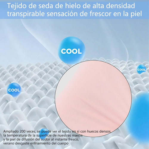 2 Pares Guantes Largos De Protección+mascarilla Solar Mujer