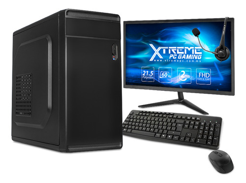 Computadora Intel J4125 8gb Ssd 128gb Monitor 21.5 Microatx (Usado)