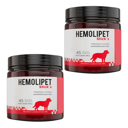 Combo 02un Hemolipet 45 Sticks 315g - Avert