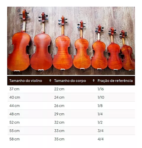 Espaleira Violino 1/4-1/8 Kun Mini