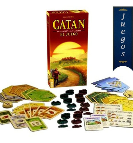 Juego Mesa Catan Expansión A 6 Jugadores Requiere Juego Base