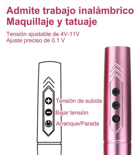 P10 Dermografo Máquina De Micropigmentacion Tattoo