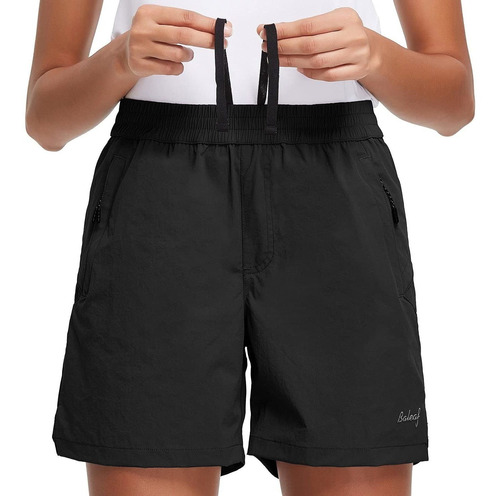 Baleaf Pantalones Cortos Deportivos De 5 Pulgadas Para Mujer