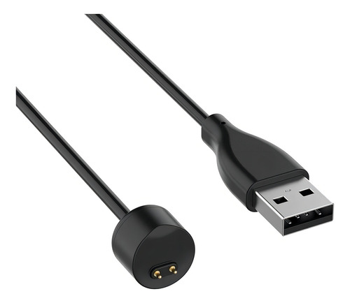 Cable de carga para reloj Xiaomi Mi Band 5, color negro