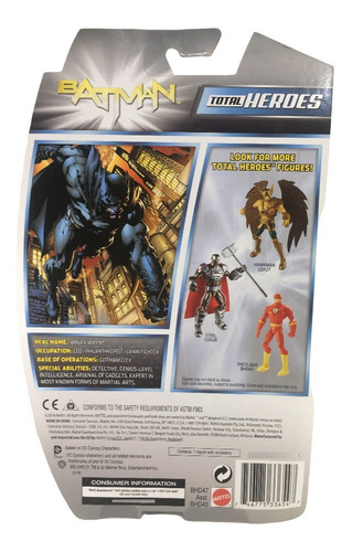Mattel Dc Comics Total Heroes Batman