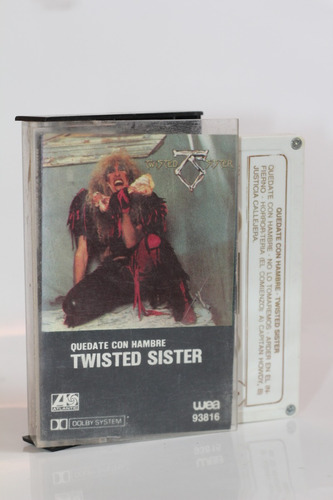 Cassette Twisted Sister Quédate Con Hambre 1984 Stay Hungry