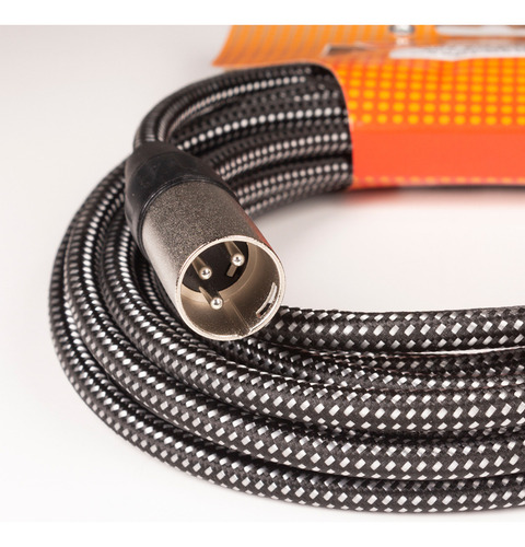 Cable Tejido Para Micrófono De 6 M Xlr Mrs-6m-mw-bk Morrison