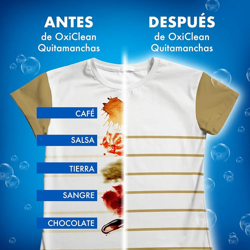 Quitamanchas En Polvo Multiusos Oxiclean 2 Piezas 2kg C/u