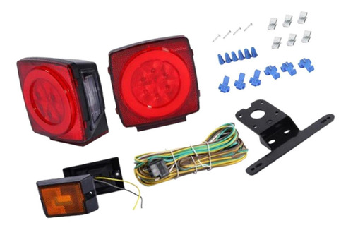 Kit Traseras Led De 12 V Resplandor A Prueba De Agua