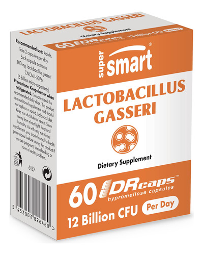 Supersmart - Lactobacillus Gasseri 12 Mil Millones De Ufc P.