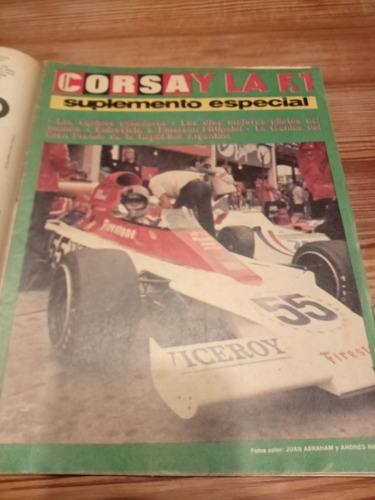 Supl. Corsa Y La F1 (1975) Completo En N°452 Con Faltantes 